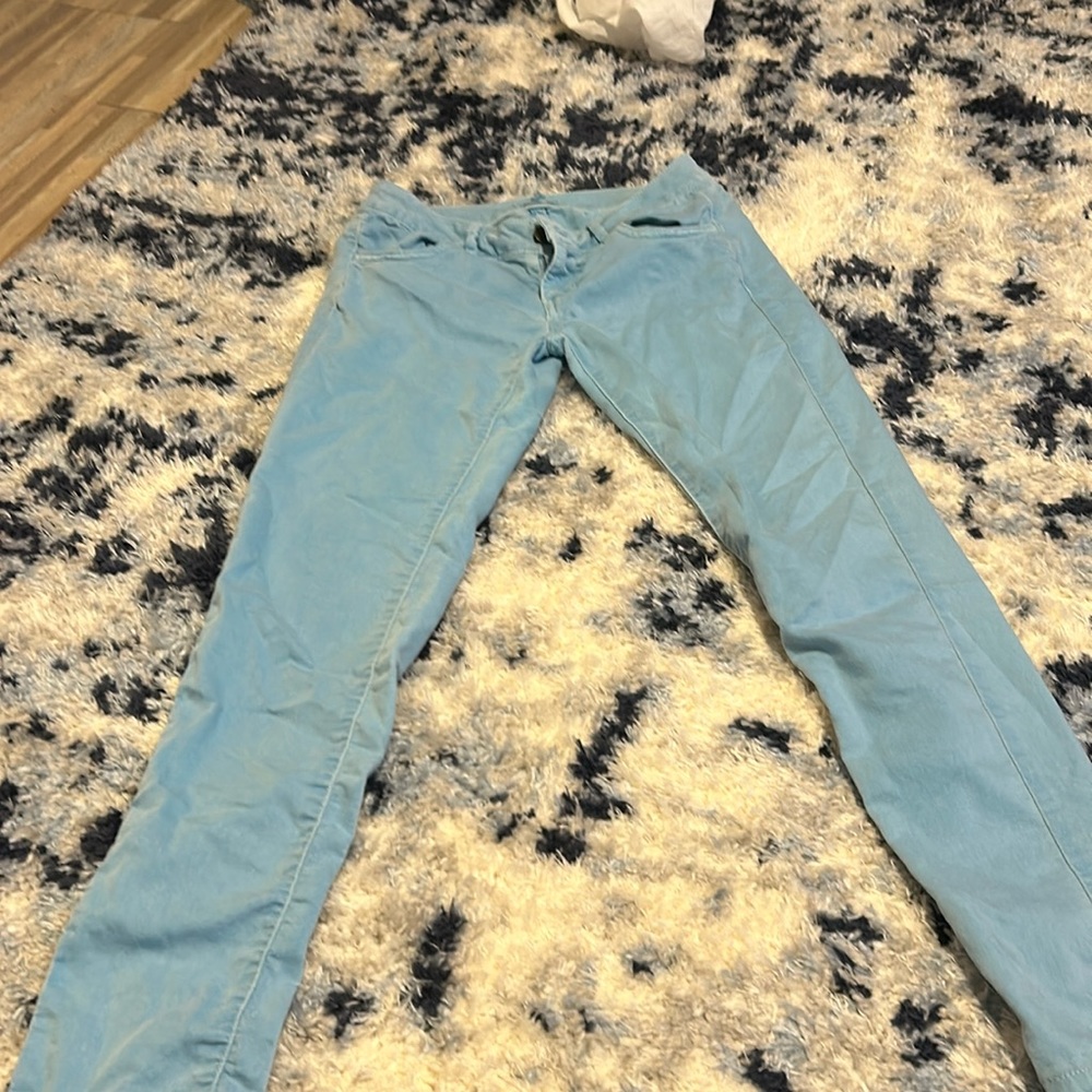 Aerie powder blue jeans- size 0